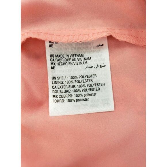 Bar III Off The Shoulder Blouse Top Women's SMALL Pink Blue White Floral Ruffles - Picture 5 of 11